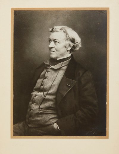 Retrato de Jean-Baptiste Camille Corot 1796-1875, ca 1860. de Gaspard Félix Nadar
