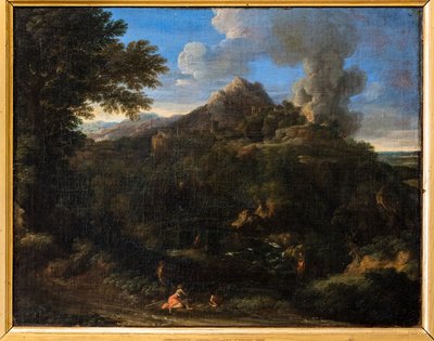 Incêndio no Tivoli de Gaspard Poussin Dughet