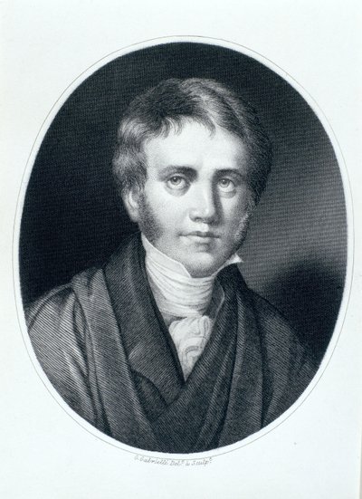 Sir John Herschel, astrônomo e cientista, década de 1810 de Gaspare Gabrielli