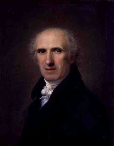 Retrato de Antonio Canova (1757-1822) (óleo sobre tela) de Gaspare Landi