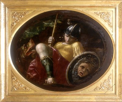 Minerva, trabalho de Gaspare Venturini, conservado no Galleria Estense em Modena de Gaspare Venturini