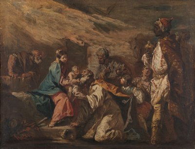Adoração dos Magos de Gasparo Diziani (attributed to)