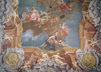 As Artes Liberais que Triunfam Sobre a Ignorância (veja também 95841) de Gasparo Diziani
