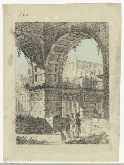 Arcos antigos de Gasparo Galliari