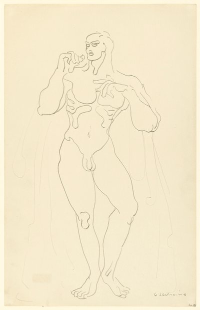 Nu Masculino Nº 12 de Gaston Lachaise
