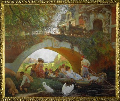 O filho pródigo (pintura sobre tela) de Gaston de Latouche