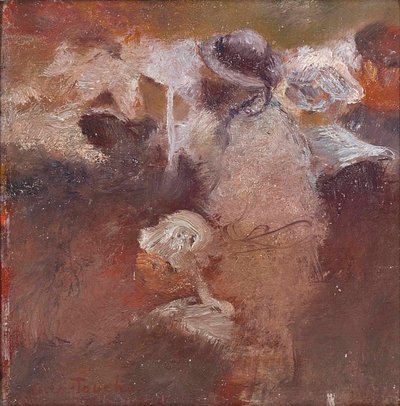 Esboço de figuras na Bretanha de Gaston de la Touche