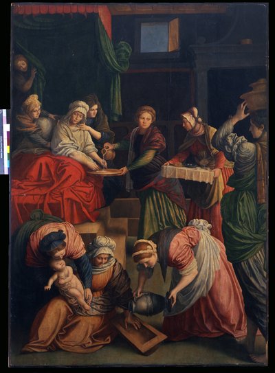 Nascimento da Virgem de Gaudenzio Ferrari