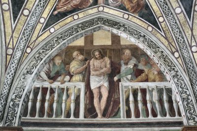 Ecce Homo Fresco de Gaudenzio Ferrari (1475 ca-1546) 1542 Milão, Basílica de Santa Maria delle Grazie Itália de Gaudenzio Ferrari
