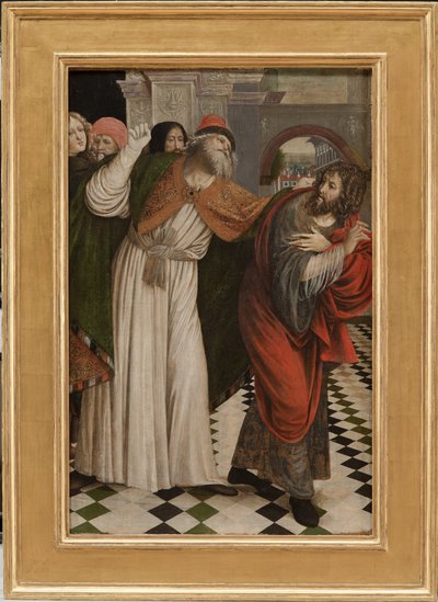 Joachim expulso do templo, 1508-09 de Gaudenzio Ferrari