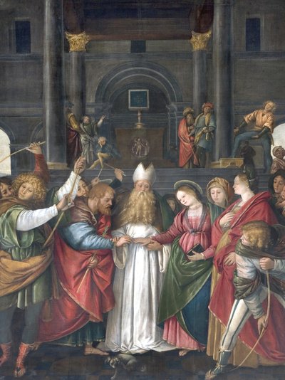 Casamento da Virgem, c.1525 de Gaudenzio Ferrari