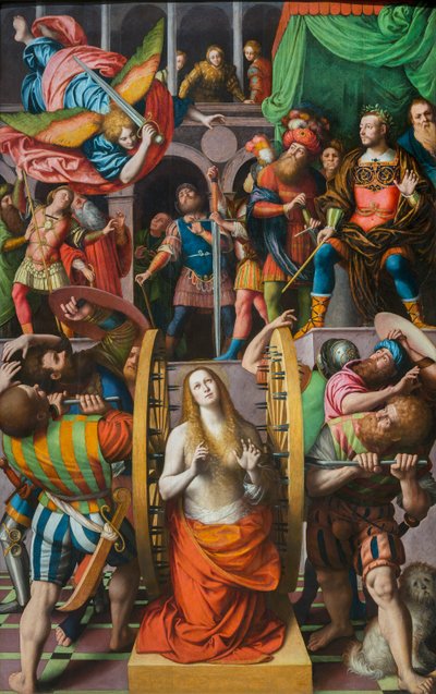 Martírio de Santa Catarina de Gaudenzio Ferrari