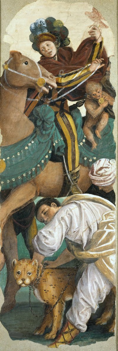 A Adoração dos Reis Magos, 1541-1542. de Gaudenzio Ferrari