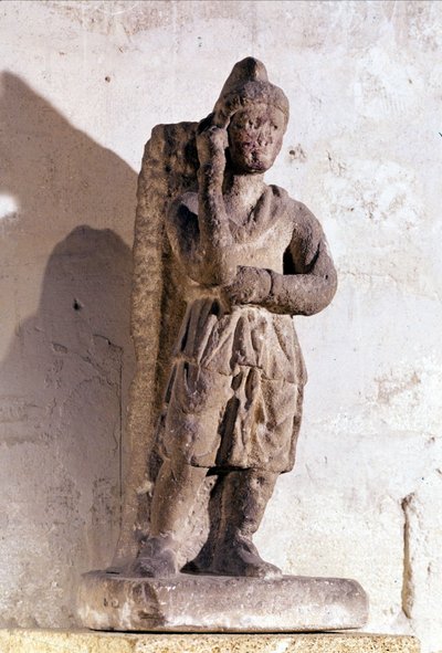 Camponês da Gália perante Jules Cesar. Avignon, Museu Calvet. de Gaulish Gaulish