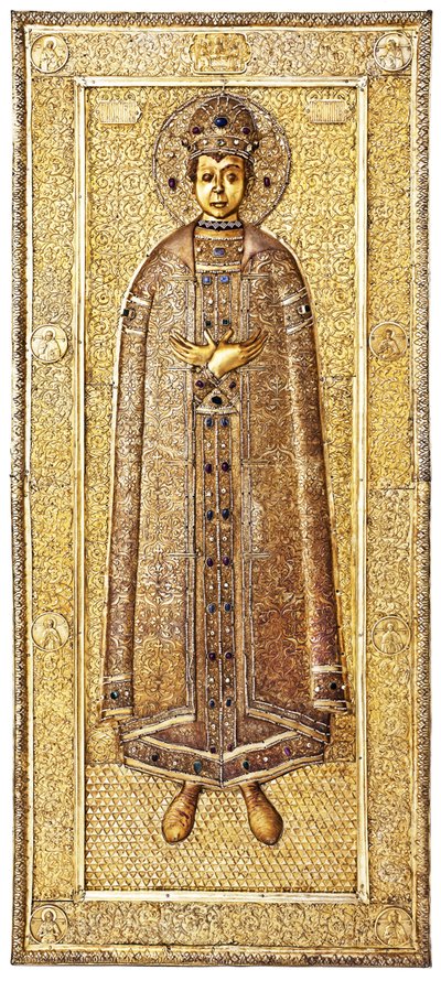 Relicário de Tsarevich Dmitry, 1628-1630 de Gavrila, Ovdokimov