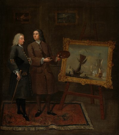 Thomas Walker e Peter Monamy de Gawen Hamilton