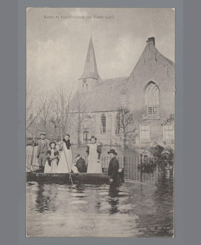 Desastre em Oud-Vossemeer em 13 de março de 1906 de Gebroeders van Straaten