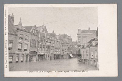 Inundações na Zeeland de Gebroeders van Straaten