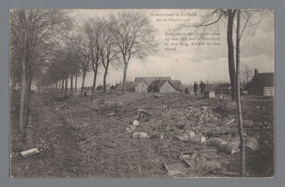 Inundações na Zeeland de Gebroeders van Straaten