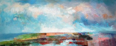 Paisagem Abstrata (Bretanha) de Geert Bordich