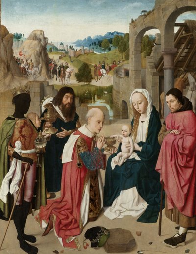 A Adoração dos Magos de Geertgen Tot sint Jans