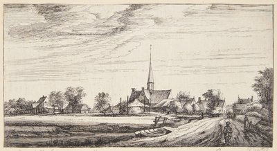 Vista para Amstelveen de Geertruyt Roghman