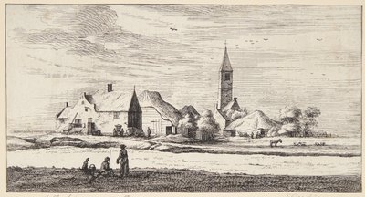 Vista para Spaarnwoude de Geertruyt Roghman