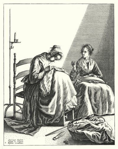 As costureiras de Geertryut Roghman