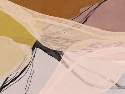Camadas Terrestres Abstratas de Gemma Bardot