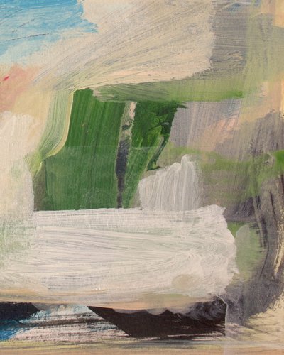 Paisagem Verde Abstrata de Gemma Bardot