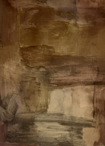 Texturas abstratas com tons terrosos de Gemma Bardot