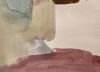 Aquarela moderna em tons suaves de Gemma Bardot
