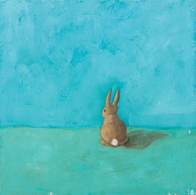 Pãozinho, 2018 (óleo sobre tábua) de Genevieve French