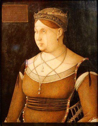 Rainha de Chipre, Catarina Cornaro de Gentile Bellini