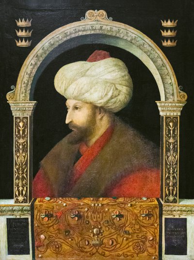 Sultão Mehmed II de Gentile Bellini