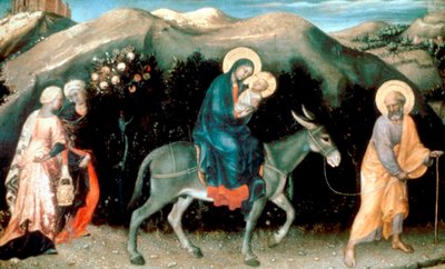 Voo para o Egito, 1423 de Gentile da Fabriano