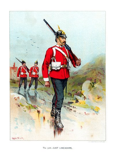 O 30o Lancashire do leste, c1890. de Geoffrey Douglas Giles