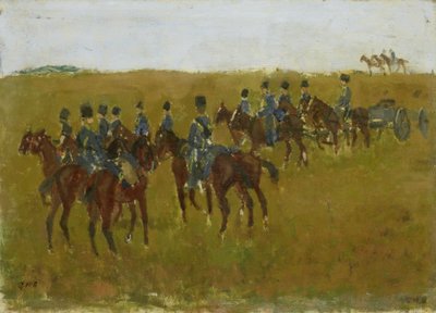 Artilharia em Manobra de Georg-Hendrik Breitner
