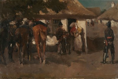 Alojamento das tropas de Georg-Hendrik Breitner