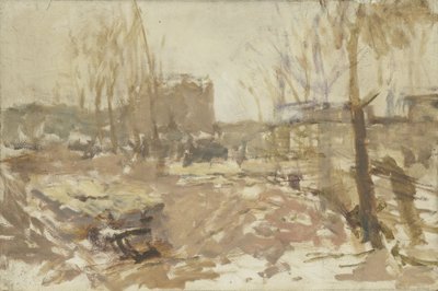 Terreno para construção na De Clercqstraat de Georg-Hendrik Breitner