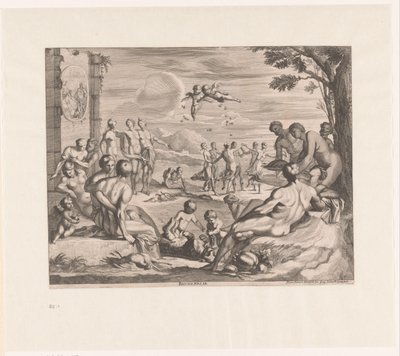 Bacanal Bacchanalia (título no objeto) de Georg Andreas Wolfgang
