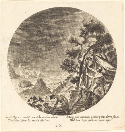 A inundação de Georg Andreas Wolfgang the Elder