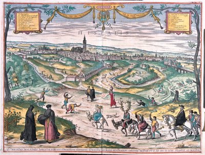 Seviglia, Espanha - em "Civitates Orbis Terrarum" de Georg Braun, Colónia 1617 de Georg Braun