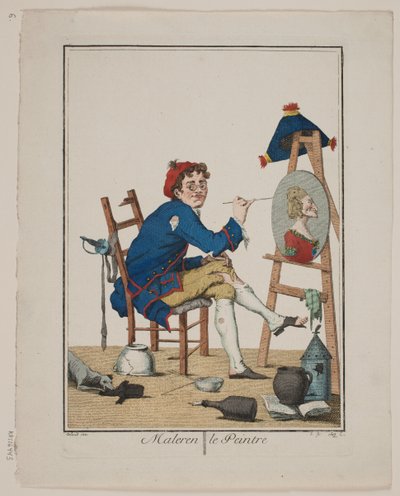 "O Pintor" de Georg Christian Schule