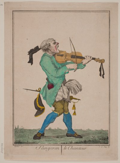 "O cantor" de Georg Christian Schule