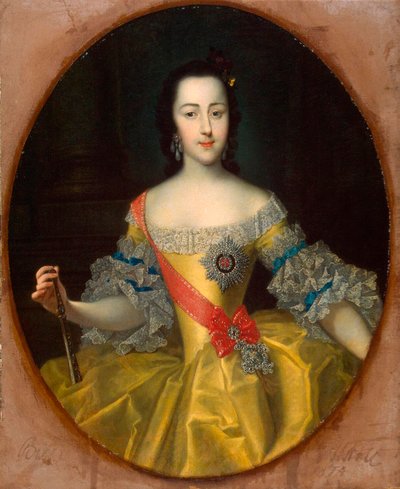 Retrato da grã-duquesa Ekaterina Alekseyevna