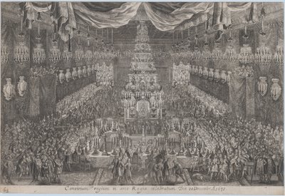 Coroação de Carlos XI, Estocolmo de Georg Christoph II Eimmart