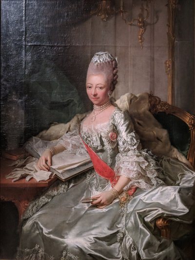 Duquesa Luísa Friederike de Mecklenburg-Schwerin de Georg David Matthieu
