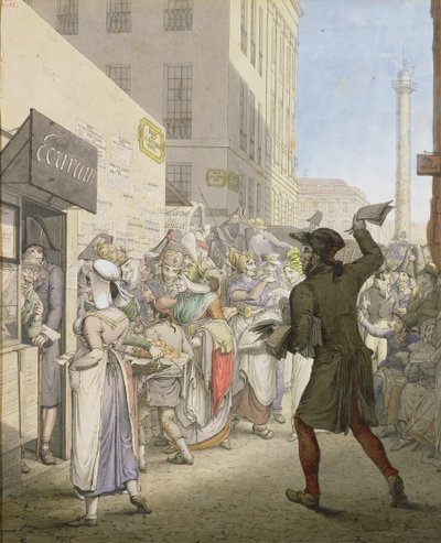 The Public Writer (wc no papel) de Georg Emanuel Opitz