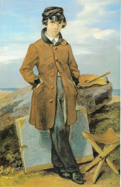 Hermann Kersting como pintor de paisagens de Georg Friedrich Kersting